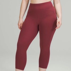 Lululemon Swift Speed High-Rise Crop 21" Size 14
